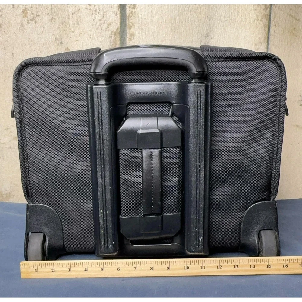 Briggs & Riley KR305-4 Rolling‎ Laptop Briefcase Carry On Business Travel Case